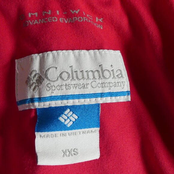 Columbia Girl Purple Camo Lined XXS (4/5) Hooded Omni-Shield Windbreaker Jacket - Picture 2 of 13